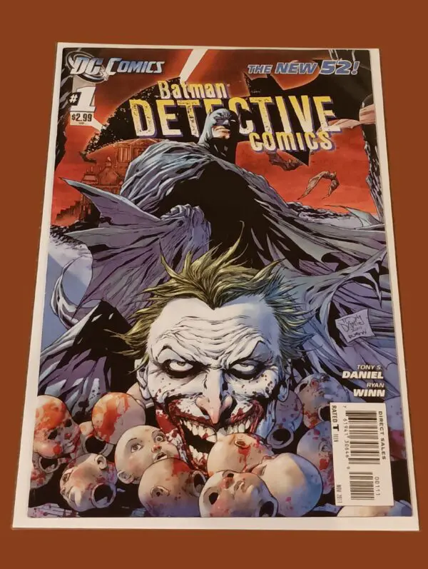 Detective Comics #1 (2011) – The New 52 Launch Issue | Joker Returns in Chilling Style