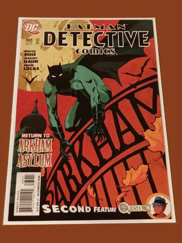 Detective Comics #864 (2010) – Return to Arkham Asylum + The Question Backup Story