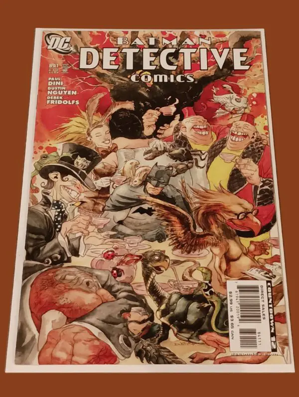 Detective Comics #841 (2008) – Paul Dini's Mad Hatter Tale | Dustin Nguyen Cover Art