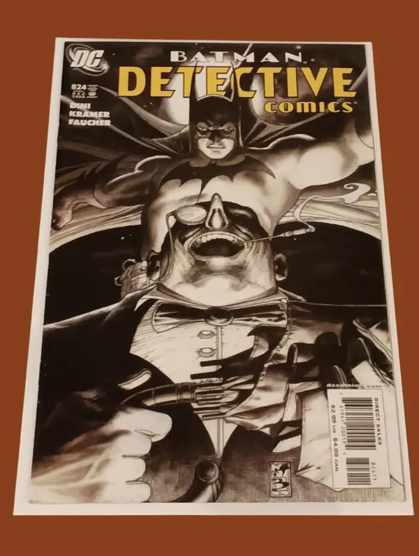Detective Comics #824 (2007) – Batman vs. The Penguin | Paul Dini Noir One-Shot