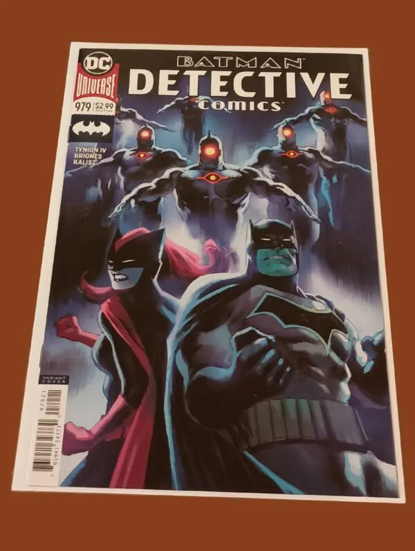Detective Comics #979 (B Cover Variant) – Batman and Batwoman vs. OMACs