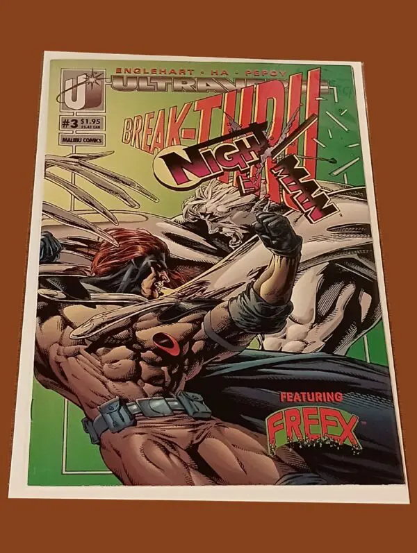 Break-Thru #3 (Malibu Comics, Night Man & Freex Appearance)