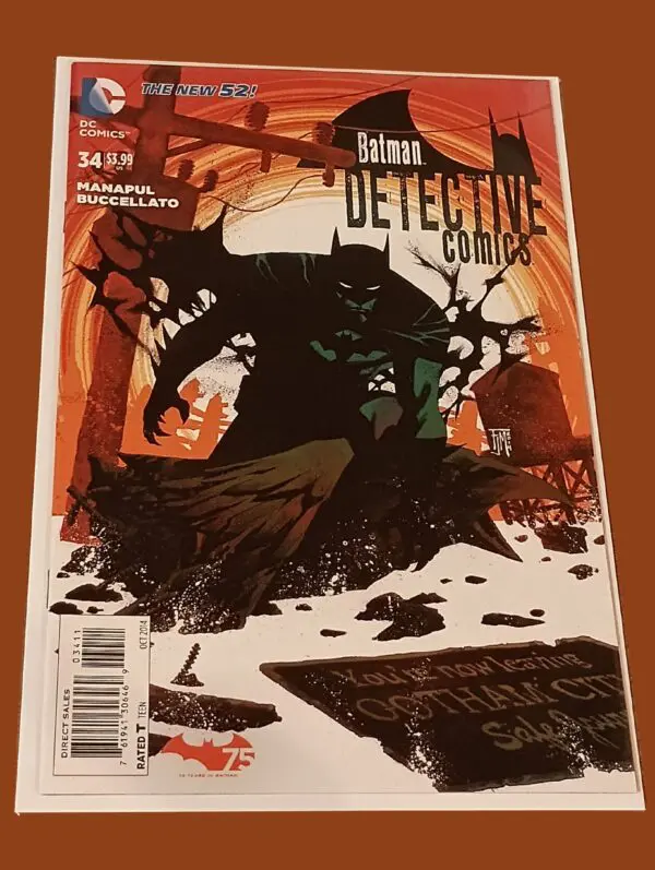 Detective Comics #34 – DC Comics (2014) | New 52 Era | Francis Manapul & Brian Buccellato