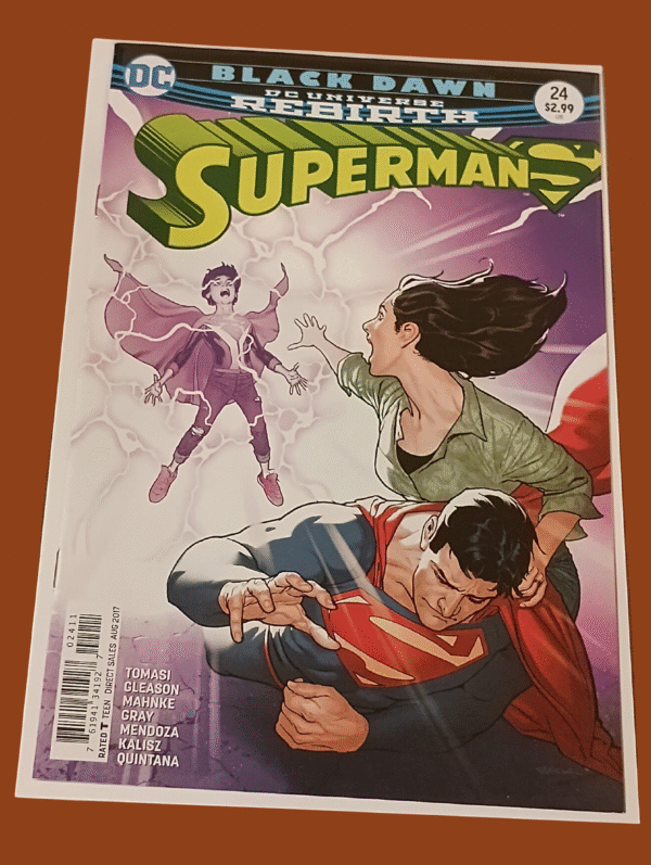 Superman #24 – DC Rebirth (2017) | Black Dawn Finale | Jon Kent’s Power Unleashed