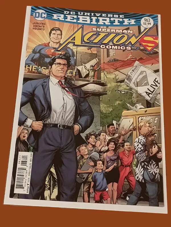 Action Comics #963 – DC Rebirth (2016) | Who Is Clark Kent? | Superman Mystery Deepens