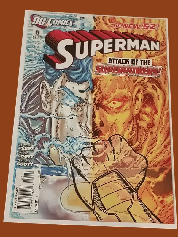 Superman #5 – The New 52 (2012) | Attack of the Superpowers! | DC Comics
