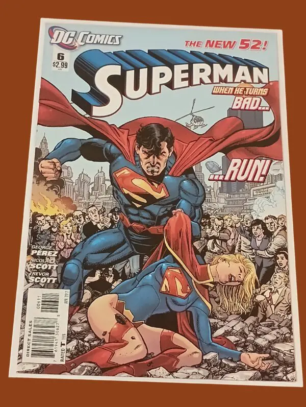 Superman #6 – The New 52 (2012) | “When He Turns Bad… RUN!” | DC Comics