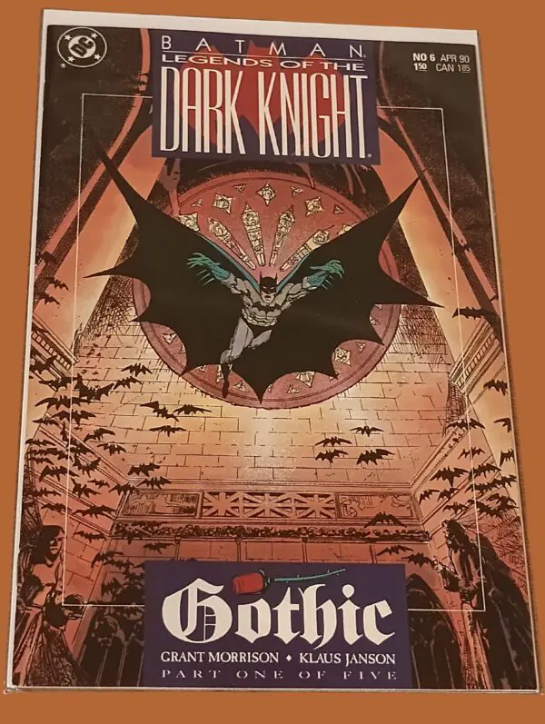 Batman: Legends of the Dark Knight #6 – Gothic Part One (1990, DC Comics)