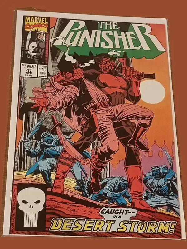 The Punisher #47 – “Caught in a Desert Storm!” (1990, Marvel Comics)