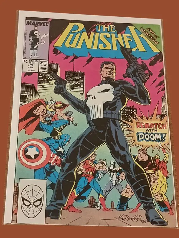 The Punisher #29 – Acts of Vengeance: Rematch with Doom! (1990, Marvel Comics)