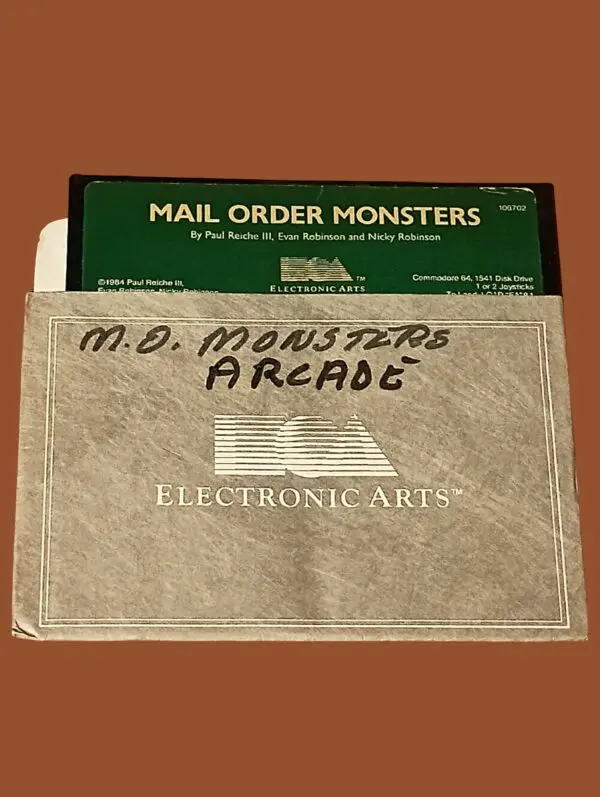 Mail Order Monsters – Commodore 64 – 5.25" Floppy Disk – Electronic Arts (1984)