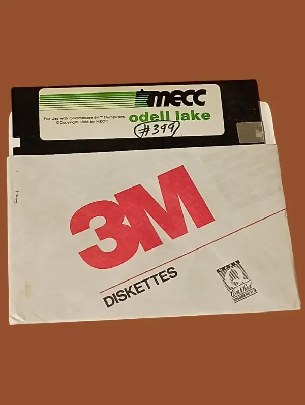 Odell Lake – MECC – Commodore 64 – 5.25" Floppy Disk (1986)