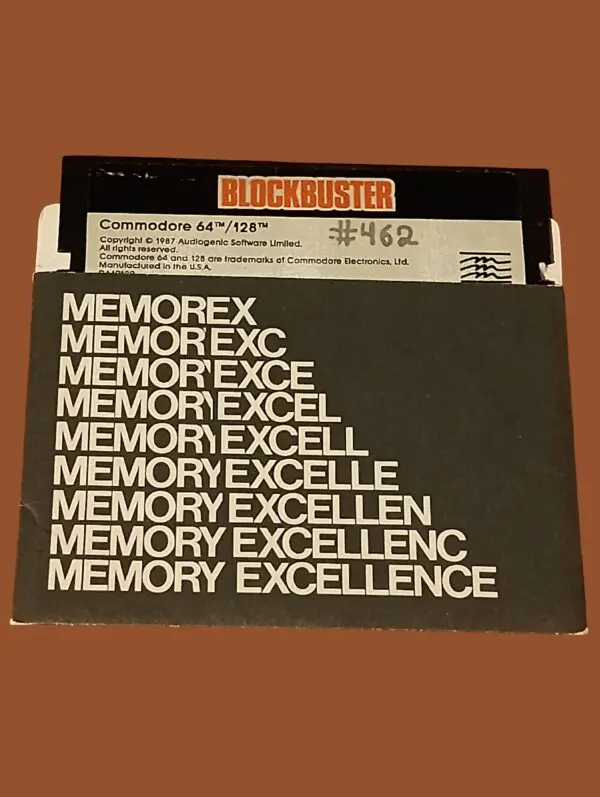 Blockbuster – Commodore 64/128 – 5.25" Floppy Disk (1987) – Audiogenic Software