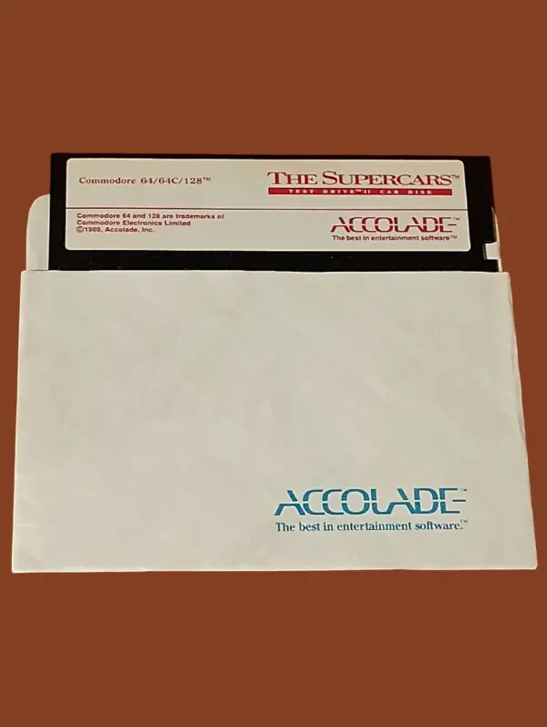 Test Drive II: The Supercars – Commodore 64/128 – Accolade