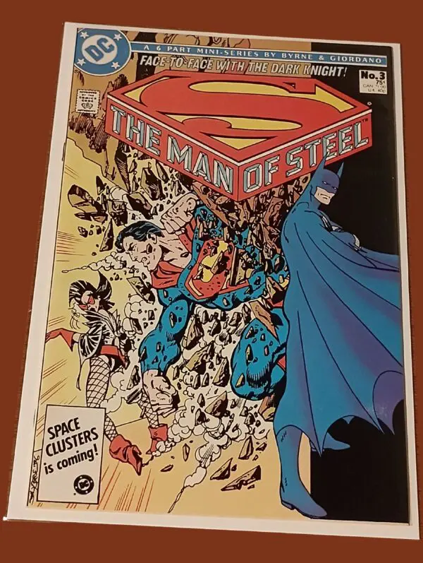 The Man of Steel #3 (1986) – Superman Meets Batman – John Byrne 6-Part Mini-Series