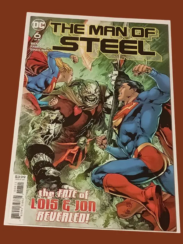 The Man of Steel #6 (2018) – Brian Michael Bendis Finale – Fate of Lois & Jon Revealed