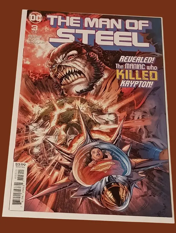 The Man of Steel #3 (2018) – Origin of Rogol Zaar – The Maniac Who Killed Krypton Revealed