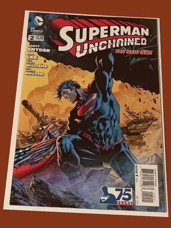 Superman Unchained #2 (2013) – New 52 – Snyder & Lee – Superman vs. Wraith