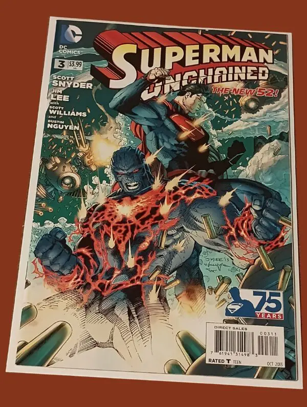 Superman Unchained #3 (2013) – New 52 – Snyder & Lee – Superman vs. Wraith Showdown