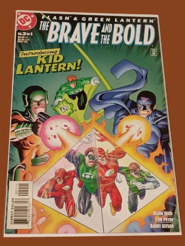 The Brave and the Bold #2 (1999) – DC Comics – Flash & Green Lantern – “Introducing: Kid Lantern!” – Part 2 of 6
