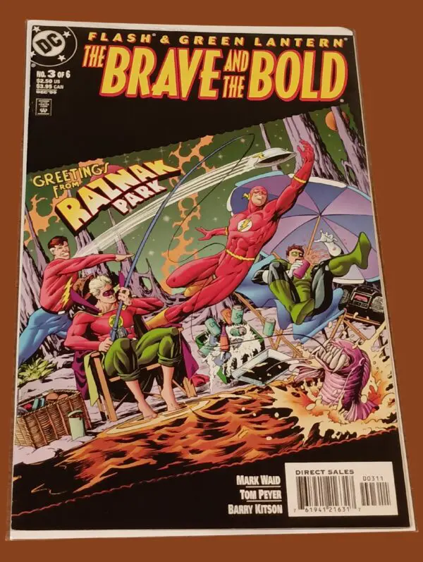 The Brave and the Bold #3 (1999) – DC Comics – Flash & Green Lantern – “Greetings from Raznak Park” – Part 3 of 6