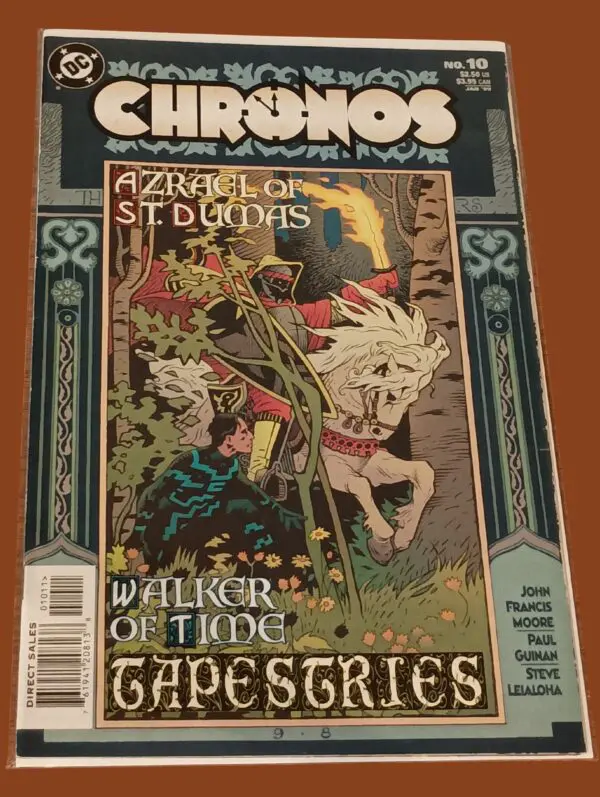 Chronos #10 (1998) – “Walker of Time: Tapestries” Featuring Azrael of St. Dumas – DC Comics