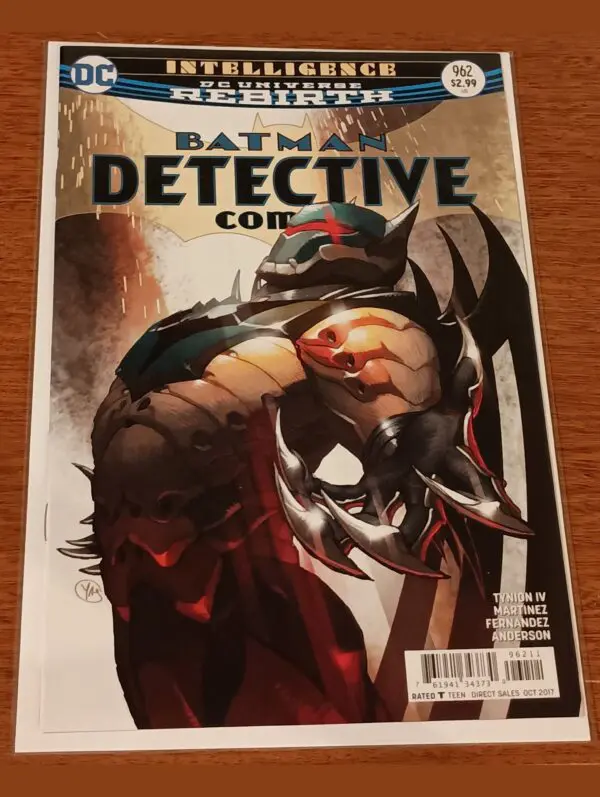 Detective Comics #962 – DC Universe Rebirth “Intelligence” Finale – B Cover Variant