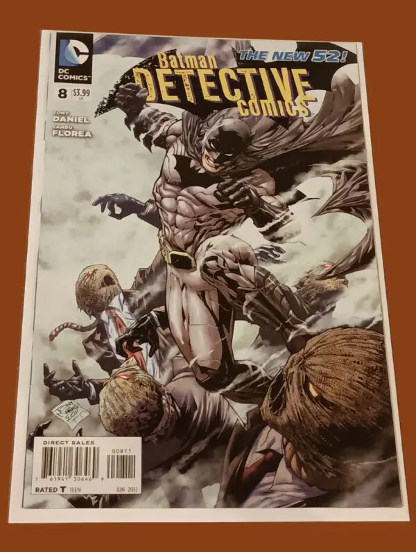 Detective Comics #8 – The New 52 – Batman vs. The Scarecrow’s Army – Tony Daniel