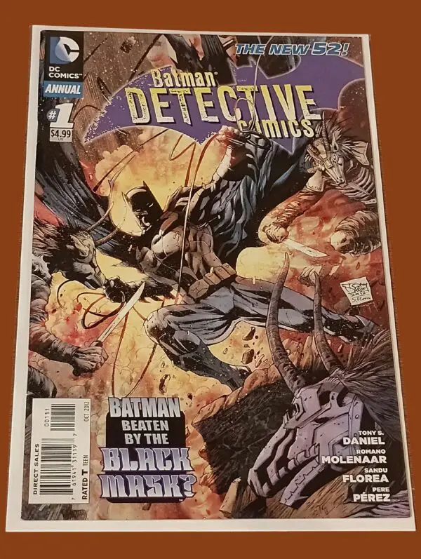 Detective Comics Annual #1 – The New 52 – Batman vs. Black Mask