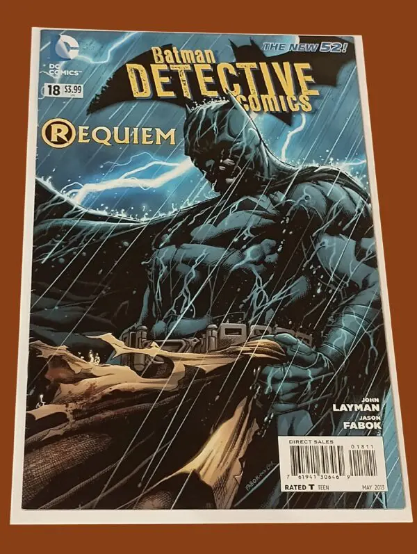 Detective Comics #18 – The New 52 “Requiem” – Batman by John Layman & Jason Fabok