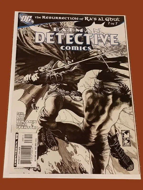 Detective Comics #839 – “The Resurrection of Ra’s al Ghul” Part 7 of 7 – Batman vs. Ra’s al Ghul
