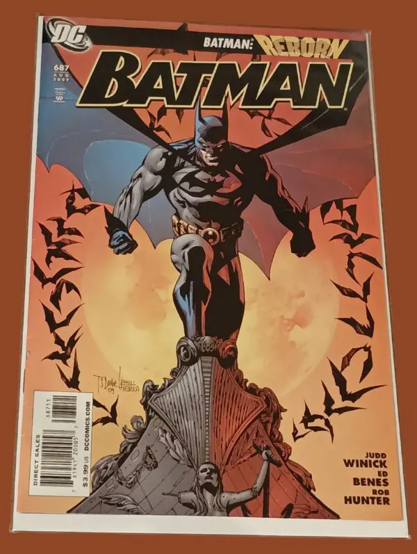 Batman #687 (2009, DC Comics) – Batman: Reborn Part 1 – Judd Winick & Ed Benes