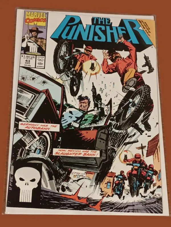 The Punisher #43 – Slaughter-Bahn Showdown in Mexico – Marvel Comics (1990)