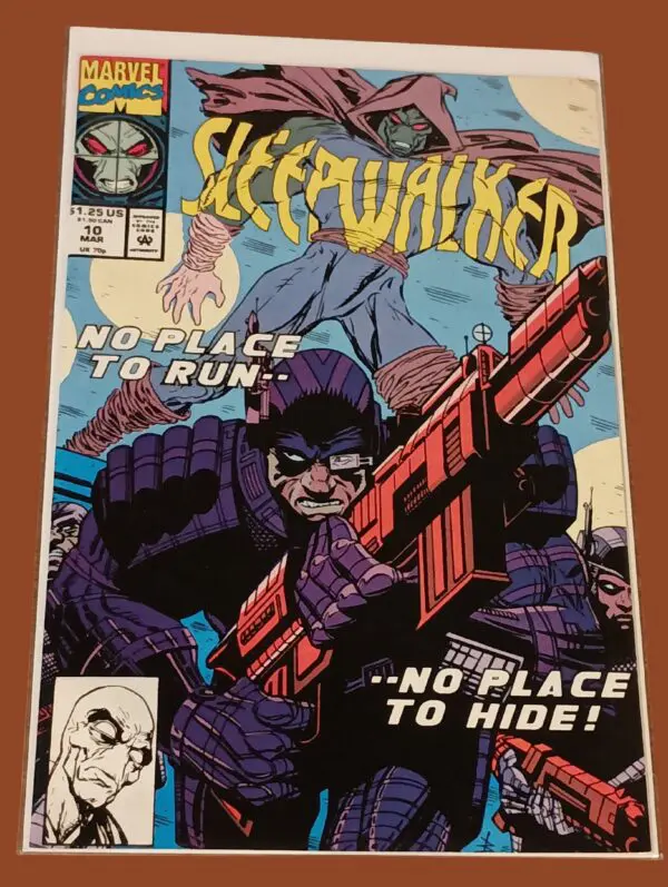 Sleepwalker #10 (1992, Marvel Comics) – “No Place to Run, No Place to Hide!”