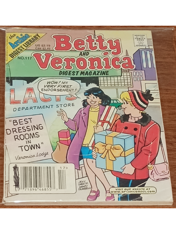 Betty and Veronica Digest Magazine #117