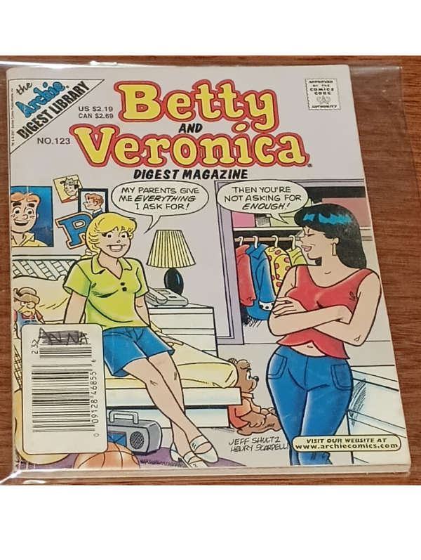 Betty and Veronica Digest Magazine #123