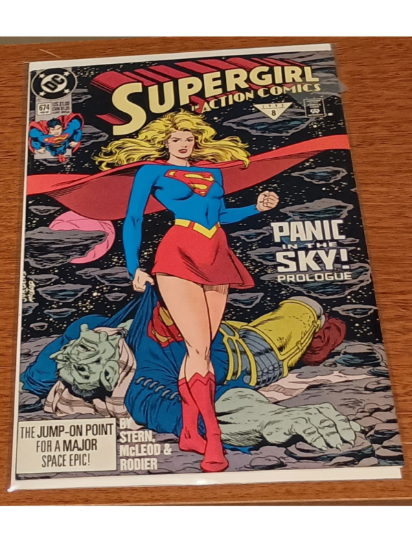 Supergirl in Action Comics #674