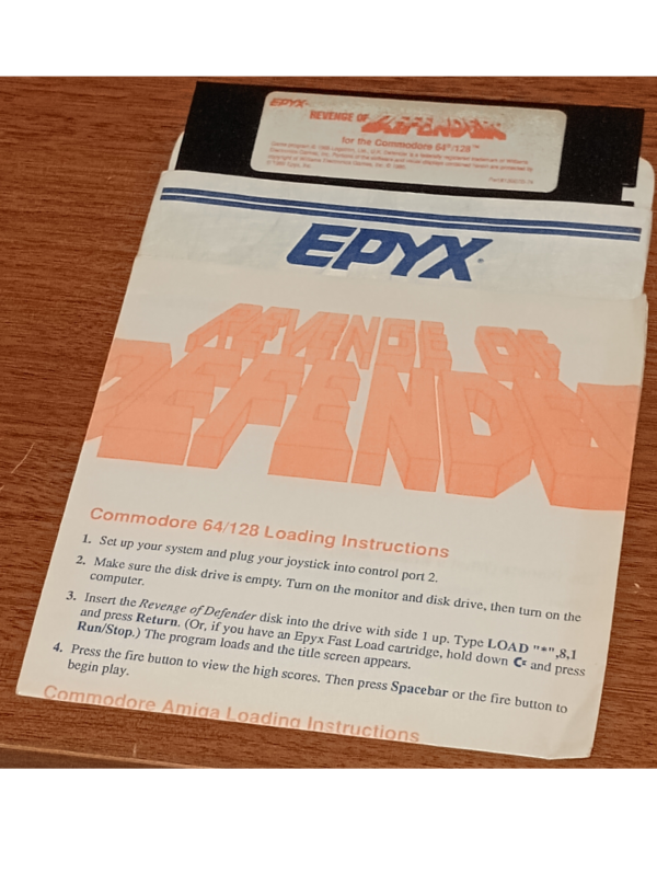 EPYX Revenge of Defender