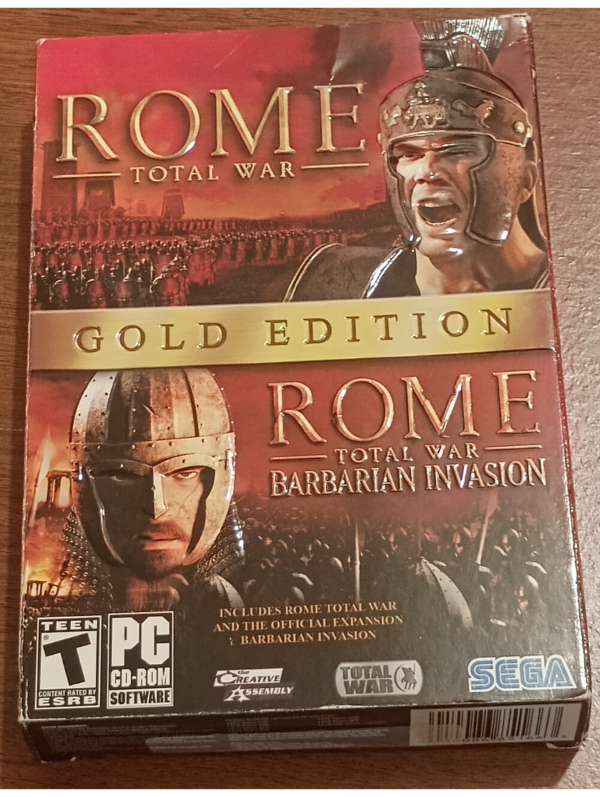 Rome Total War Rome Total War Barbarian Invasion Gold Edition