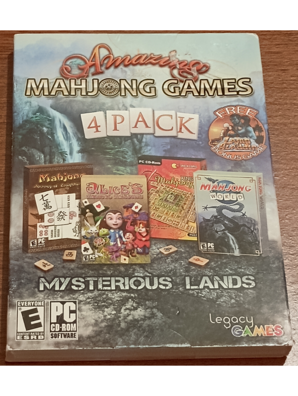 Amazing Mahjong Games 4 Pack