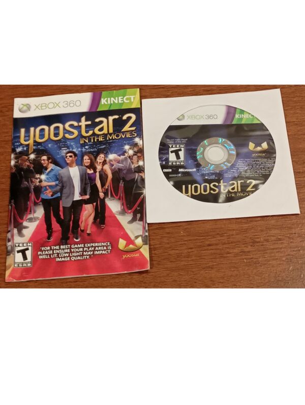 Yoostar 2: In The Movies for Xbox 360 (Disc and Manual Only) – Step into the Spotlight