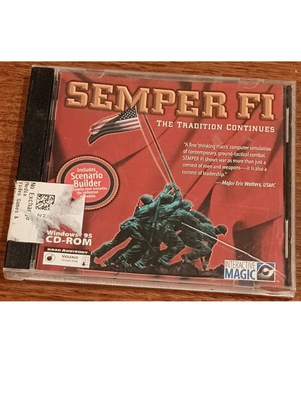 Semper Fi: The Tradition Continues for PC (Unopened) – Command the Elite Forces of the U.S. Marine Corps