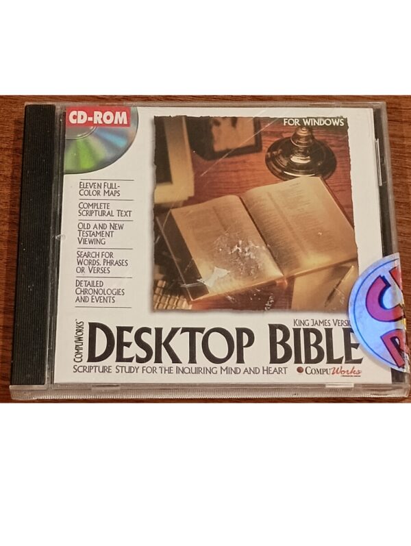 Desktop Bible King James Version CD-ROM for Windows