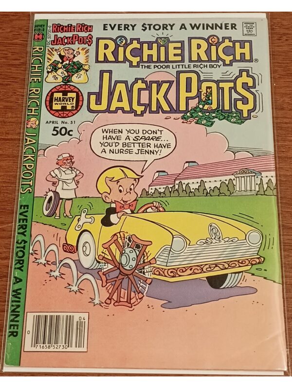 Richie Rich Jack Pots #51 – Elevate Your Comic Collection with a Timeless Classic