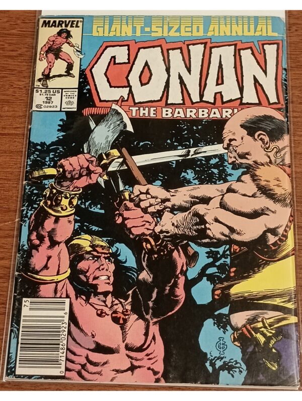 Conan The Barbarian Giant-Sized Annual #12 – A Colossal Adventure Awaits