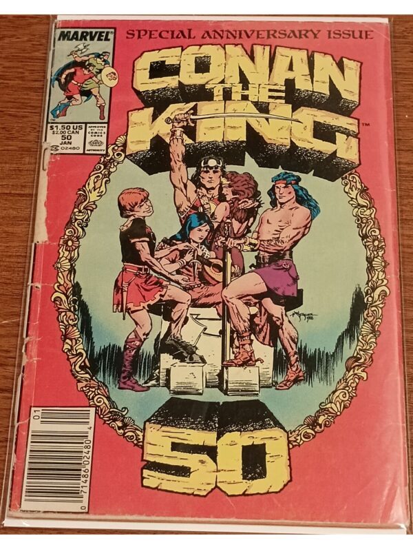 Conan The King #50 – A Landmark Issue of Power, Legacy, and Triumph