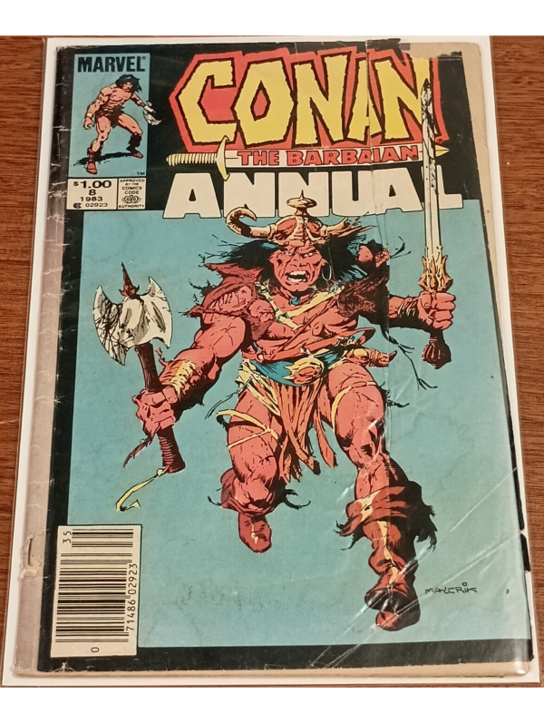 Conan The Barbarian Annual #8 - Unleash the Legend