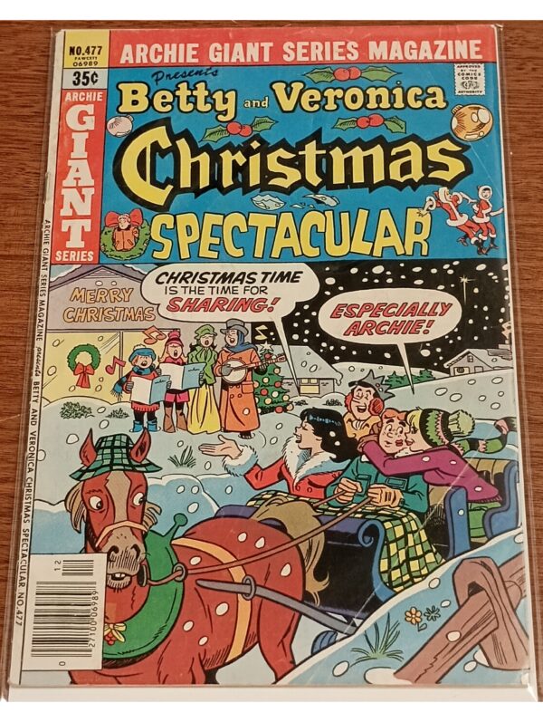 Betty and Veronica Christmas Spectacular #477 - A Festive Treat with Riverdale’s Favorite Girls!