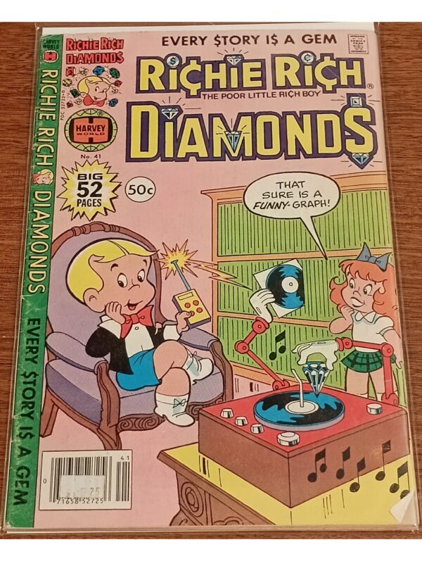 Unlock Timeless Adventure with Richie Rich Diamonds #41 – A Must-Have Classic Comic