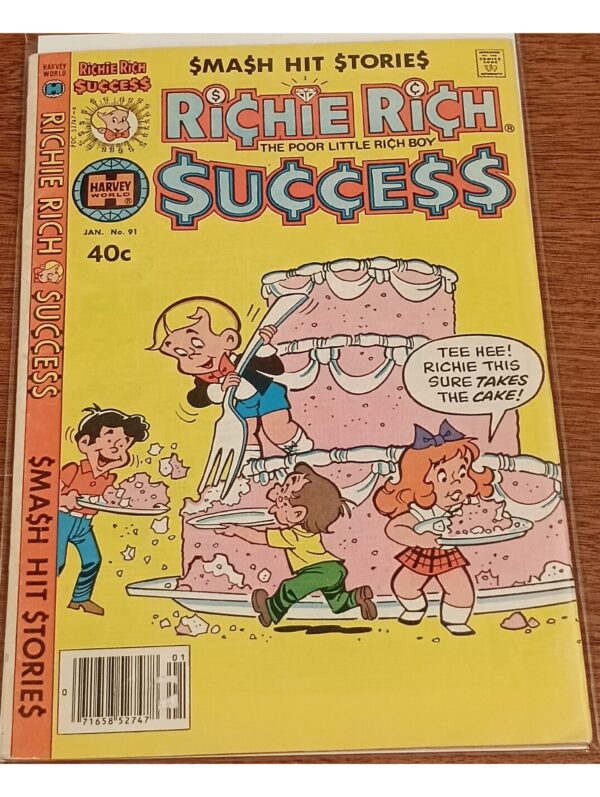 Richie Rich Success #91 – A Classic Comic for True Fans and Collectors